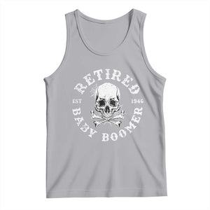 Funny Baby Boomer Retirement Tank Top Gift For Generation TS12 Athletic Heather Print Your Wear