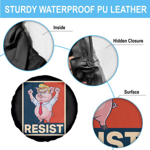 Funny Freedom Pig Resistance Movement Political Satire Meme Gift Spare Tire Cover TS12 Print Your Wear