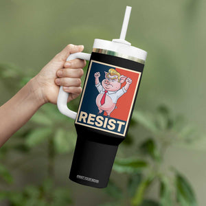 Funny Freedom Pig Resistance Movement Political Satire Meme Gift Tumbler With Handle TS12 Print Your Wear