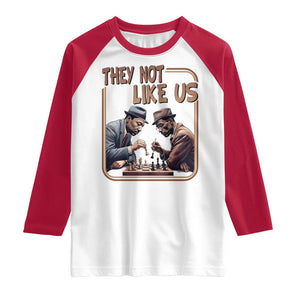 MLK And Malcolm X Raglan Shirt They Not Like Us Revolutionary Leaders TS12 White Red Print Your Wear