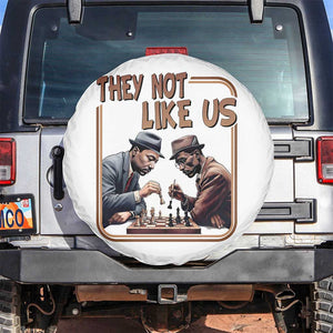 MLK And Malcolm X Spare Tire Cover They Not Like Us Revolutionary Leaders TS12 No hole Black Print Your Wear