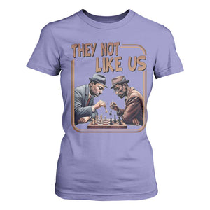 MLK And Malcolm X T Shirt For Women They Not Like Us Revolutionary Leaders TS12 Violet Print Your Wear
