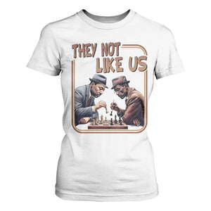 MLK And Malcolm X T Shirt For Women They Not Like Us Revolutionary Leaders TS12 White Print Your Wear