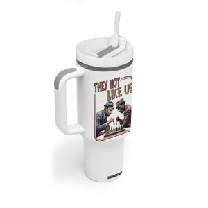 MLK And Malcolm X Tumbler With Handle They Not Like Us Revolutionary Leaders TS12 Print Your Wear