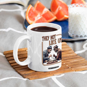 MLK And Malcolm X Coffee Mug They Not Like Us Revolutionary Leaders TS12 Print Your Wear
