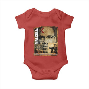 Education Is The Passport To The Future Baby Onesie Malcolm X Quote TS12 Red Print Your Wear
