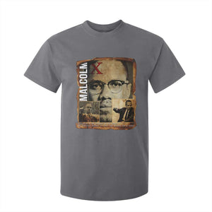 Education Is The Passport To The Future T Shirt For Kid Malcolm X Quote TS12 Charcoal Print Your Wear