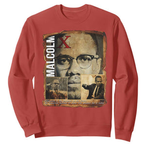 Education Is The Passport To The Future Sweatshirt Malcolm X Quote TS12 Red Print Your Wear