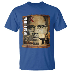 Education Is The Passport To The Future T Shirt Malcolm X Quote TS12 Royal Blue Print Your Wear