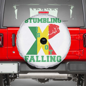 Stumbling Is Not Falling Spare Tire Cover African American Black History Month TS12 Black Print Your Wear