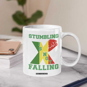 Stumbling Is Not Falling Coffee Mug African American Black History Month TS12 Print Your Wear