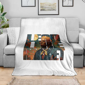 Lead Like Harriet Throw Blanket Black History Month Juneteenth Quote TS12 Print Your Wear