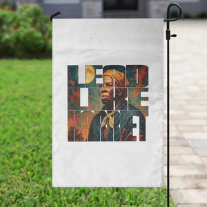 Lead Like Harriet Garden Flag Black History Month Juneteenth Quote TS12 Print Your Wear