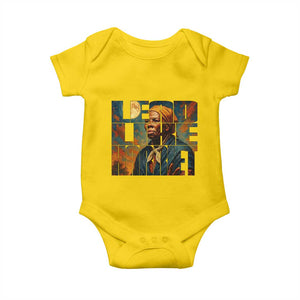 Lead Like Harriet Baby Onesie Black History Month Juneteenth Quote TS12 Daisy Print Your Wear