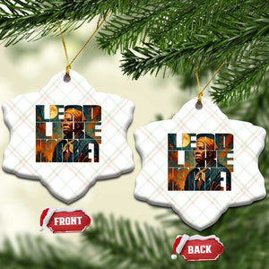 Lead Like Harriet Ceramic Ornament Black History Month Juneteenth Quote TS12 Print Your Wear