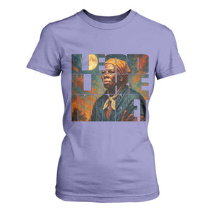 Lead Like Harriet T Shirt For Women Black History Month Juneteenth Quote TS12 Violet Print Your Wear