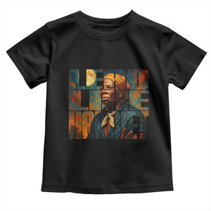 Lead Like Harriet Toddler T Shirt Black History Month Juneteenth Quote TS12 Black Print Your Wear