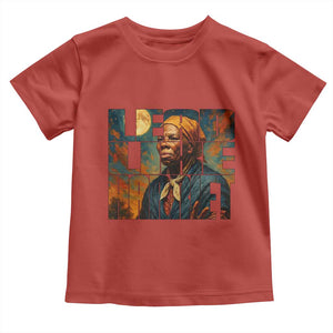 Lead Like Harriet Toddler T Shirt Black History Month Juneteenth Quote TS12 Red Print Your Wear
