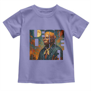 Lead Like Harriet Toddler T Shirt Black History Month Juneteenth Quote TS12 Violet Print Your Wear