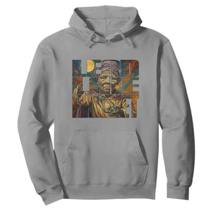 Lead Like Harriet Hoodie Black Women Leadership Quote TS12 Sport Gray Print Your Wear