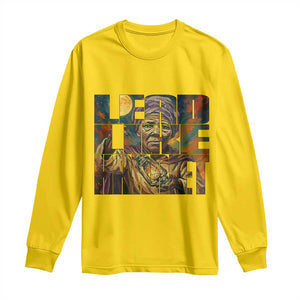 Lead Like Harriet Long Sleeve Shirt Black Women Leadership Quote TS12 Daisy Print Your Wear