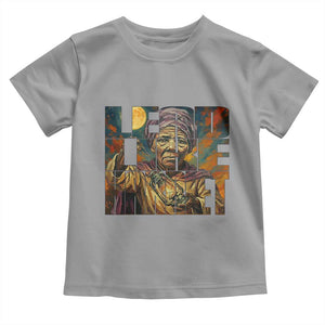 Lead Like Harriet Toddler T Shirt Black Women Leadership Quote TS12 Sport Gray Print Your Wear