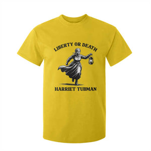 Liberty Or Death T Shirt For Kid Harriet Tubman Quote TS12 Daisy Print Your Wear