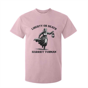 Liberty Or Death T Shirt For Kid Harriet Tubman Quote TS12 Light Pink Print Your Wear
