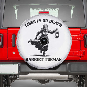 Liberty Or Death Spare Tire Cover Harriet Tubman Quote TS12 White Print Your Wear