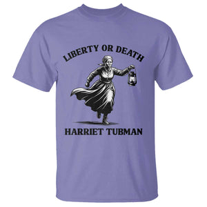 Liberty Or Death T Shirt Harriet Tubman Quote TS12 Violet Print Your Wear