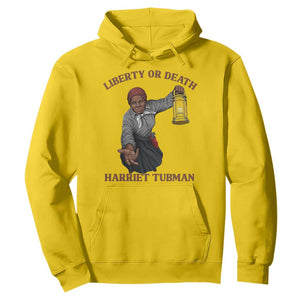Harriet Tubman Freedom Quote Hoodie Liberty Or Death TS12 Daisy Print Your Wear