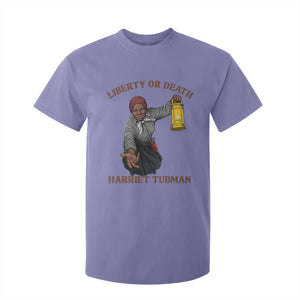 Harriet Tubman Freedom Quote T Shirt For Kid Liberty Or Death TS12 Violet Print Your Wear
