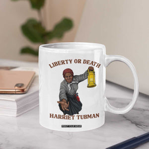 Harriet Tubman Freedom Quote Coffee Mug Liberty Or Death TS12 Print Your Wear