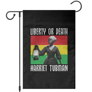 Harriet Tubman Women Leadership Garden Flag Liberty Or Death TS12 Black Print Your Wear