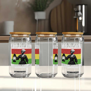 Harriet Tubman Women Leadership Glass Can Liberty Or Death TS12 Print Your Wear