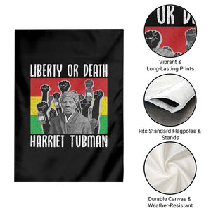 Harriet Tubman Garden Flag Liberty Or Death Women Empowerment Quote TS12 Print Your Wear