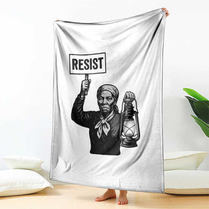 Harriet Tubman Says Resist Throw Blanket Women Empowerment Quote TS12 Print Your Wear