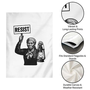 Harriet Tubman Says Resist Garden Flag Women Empowerment Quote TS12 Print Your Wear
