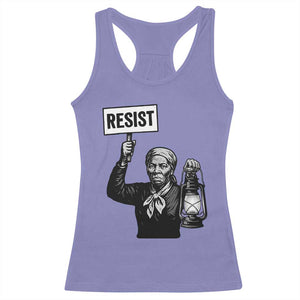 Harriet Tubman Says Resist Racerback Tank Top Women Empowerment Quote TS12 Violet Print Your Wear