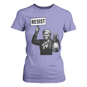 Harriet Tubman Says Resist T Shirt For Women Women Empowerment Quote TS12 Violet Print Your Wear