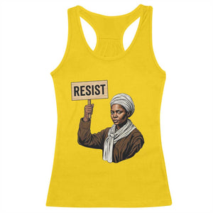 Funny Harriet Tubman Says Resist Racerback Tank Top Black Pride Inspiration Gift TS12 Daisy Print Your Wear