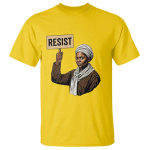 Funny Harriet Tubman Says Resist T Shirt Black Pride Inspiration Gift TS12 Daisy Print Your Wear