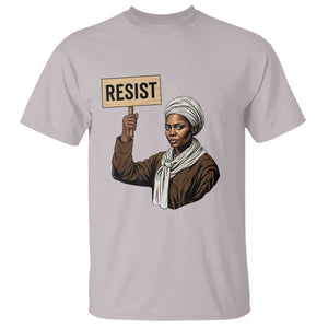 Funny Harriet Tubman Says Resist T Shirt Black Pride Inspiration Gift TS12 Ice Gray Print Your Wear