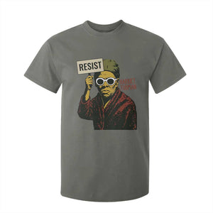 Funny Harriet Tubman Says Resist T Shirt For Kid Female Empowerment History Gift TS12 Military Green Print Your Wear
