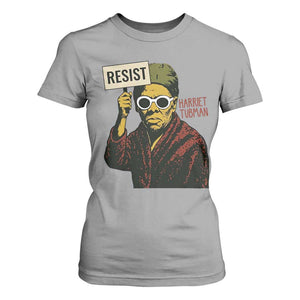 Funny Harriet Tubman Says Resist T Shirt For Women Female Empowerment History Gift TS12 Sport Gray Print Your Wear