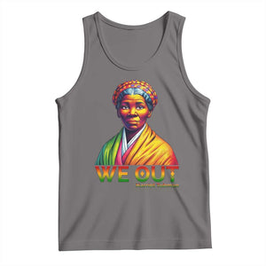 Harriet Tubman We Out Tank Top Female Empowerment History Gift TS12 Deep Heather Print Your Wear