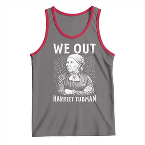 We Out Harriet Tubman Tank Top Black Women Empowerment TS12 Deep Heather Red Print Your Wear