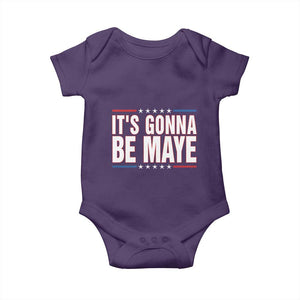 It Is Gonna Be Maye Baby Onesie Funny Quarterback Football Fan TS12 Purple Print Your Wear