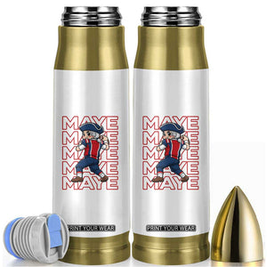 Funny NE Football Fan Gift Bullet Tumbler Maye Lover TS12 White Print Your Wear