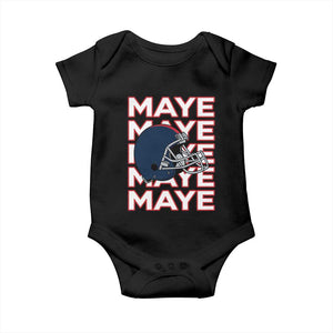 Maye Lover Baby Onesie NE Quarterback Fan Gift TS12 Black Print Your Wear